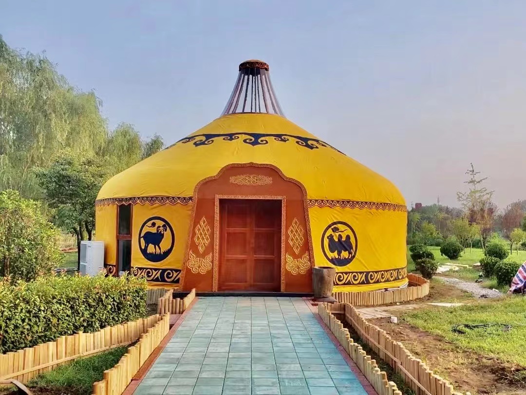 河南蒙古包廠家批發(fā) 蒙古包廠家直銷 蒙古包20平方多少錢一個